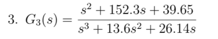 Solved Sketch The Bode Plots For Each Of The Transfer 