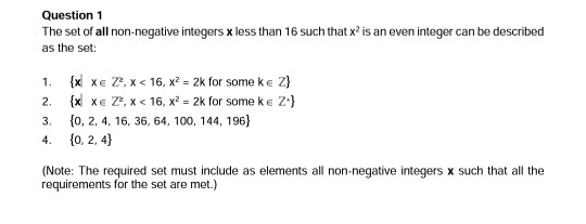 solved-question-1-the-set-of-all-non-negative-integers-x-chegg