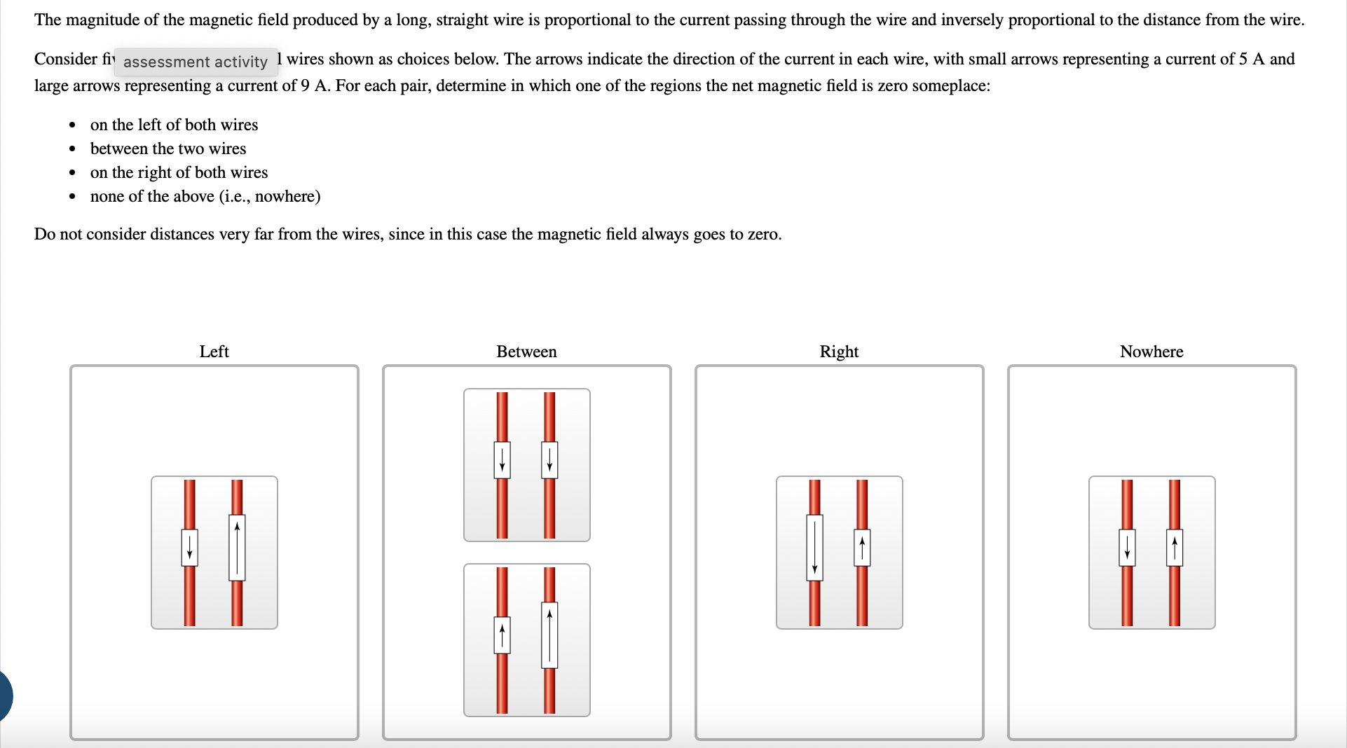 Solved The magnitude of the magnetic field produced by a | Chegg.com