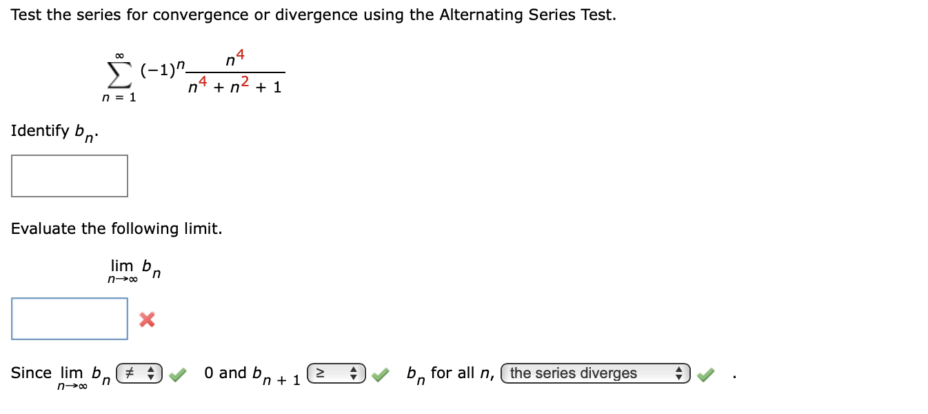 Solved Test The Series For Convergence Or Divergence Using 5356