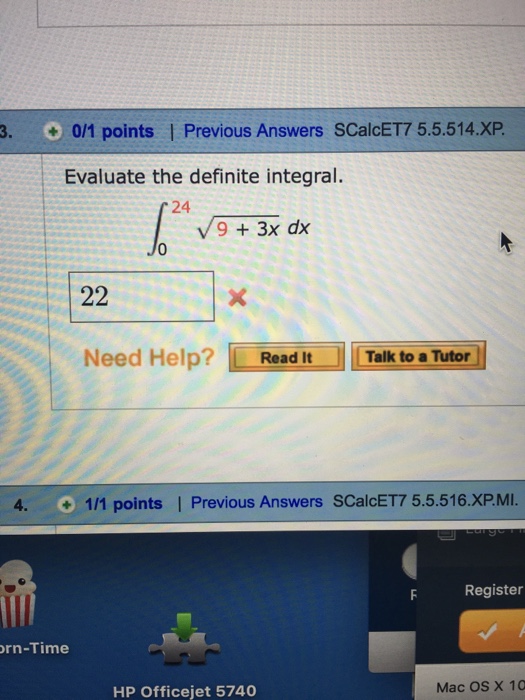 Solved Evaluate the definite integral. integral^24_0 | Chegg.com