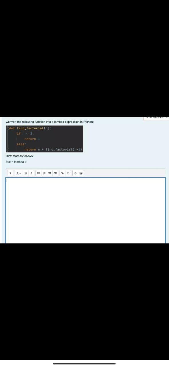 Solved TIL UZT. Convert the following function into a lambda | Chegg.com