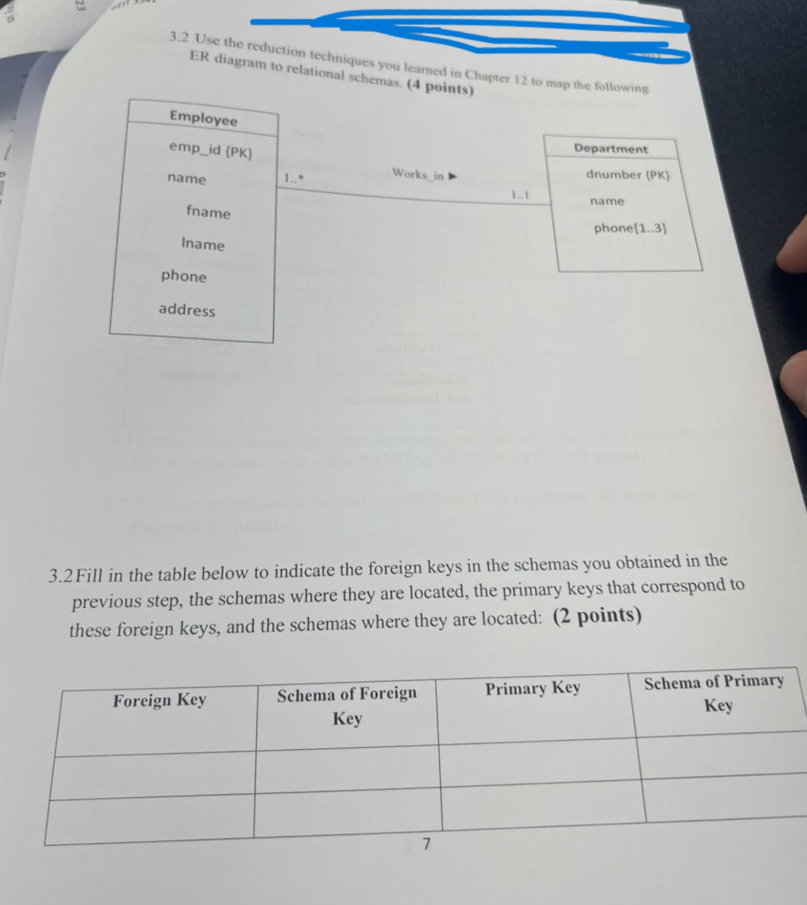 Solved depending on this company schema answer all the | Chegg.com