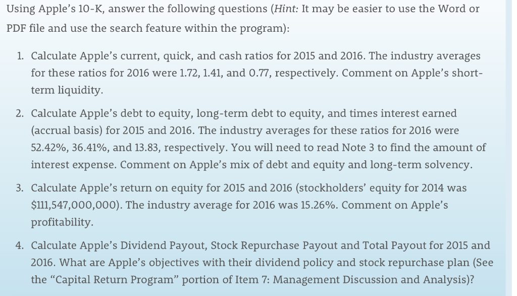 apple investor relations