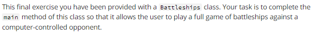 Solved This final exercise you have been provided with a | Chegg.com