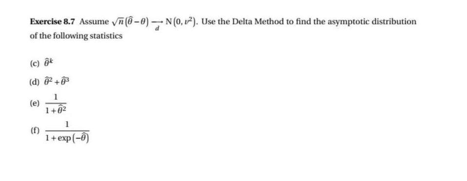 Solved Exercise 8 7 Assume N 6 0 N 0 22 Use The Delt Chegg Com