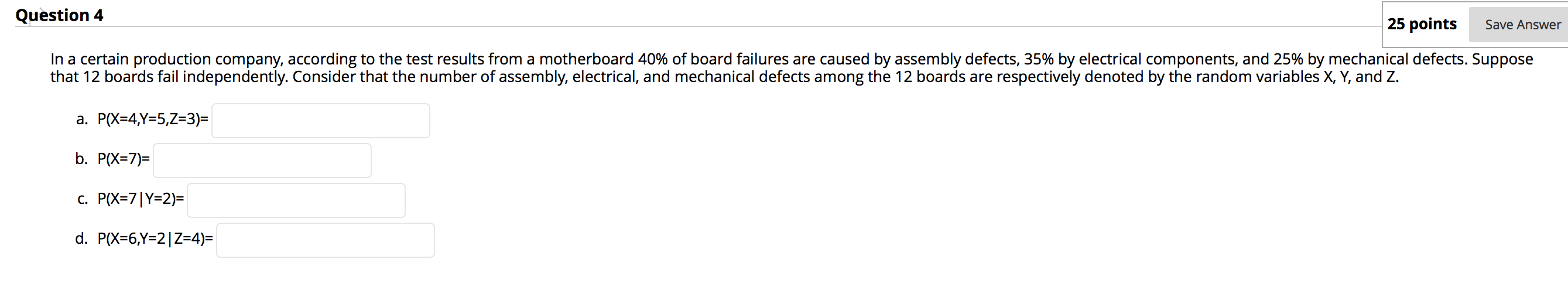 Solved Question 4 25 points Save Answer In a certain | Chegg.com