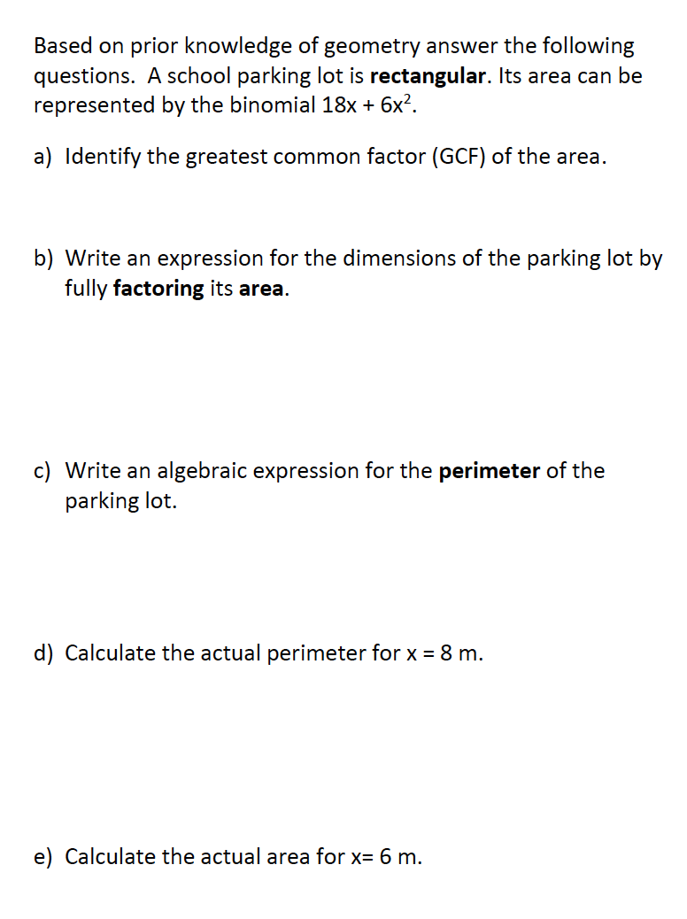 Solved Based on prior knowledge of geometry answer the | Chegg.com
