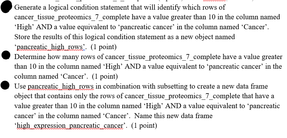 Solved Generate a logical condition statement that will | Chegg.com