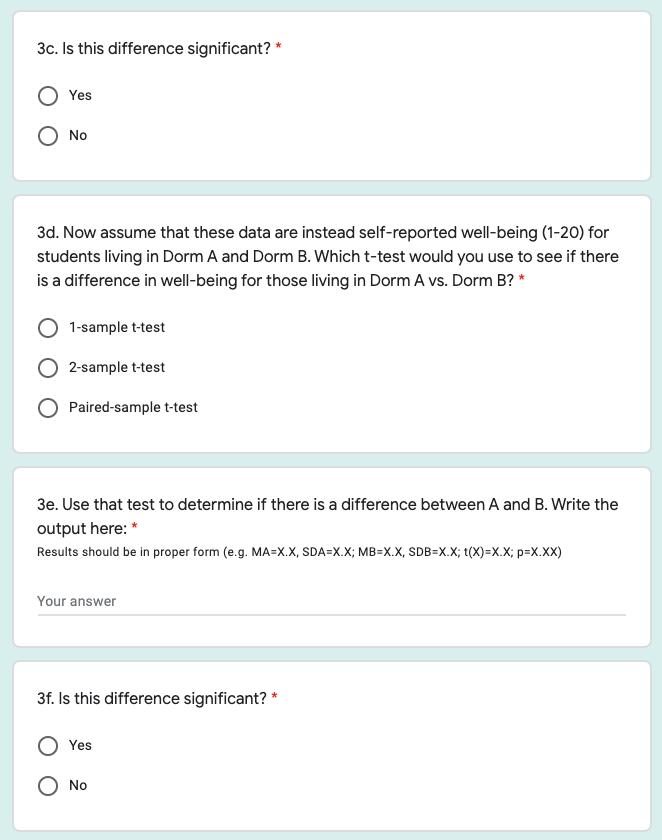Solved 3. Use the data in the chart to answer the following | Chegg.com