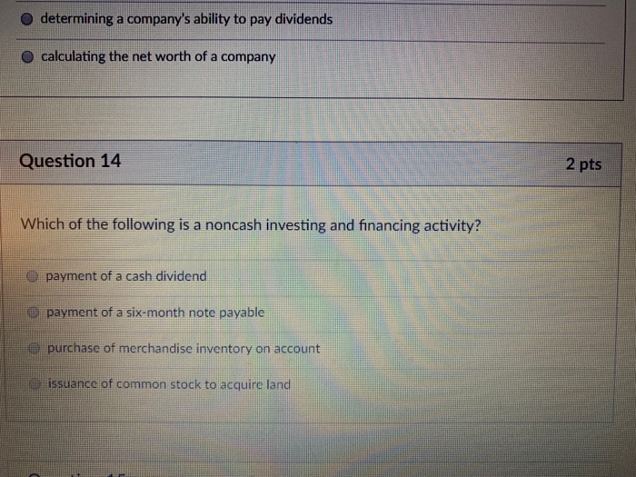 Solved Question 11 2 pts Which of the following concepts of | Chegg.com
