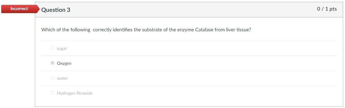 Solved Incorrect Question 3 0/1 pts Which of the following | Chegg.com
