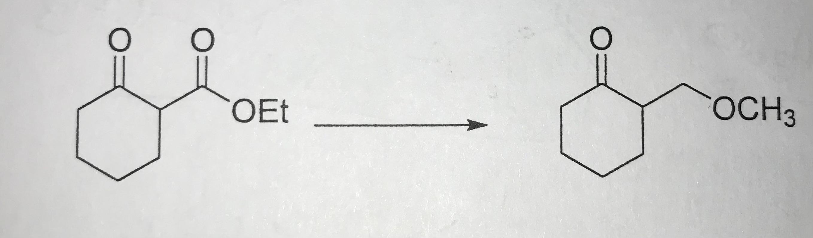 Solved o OCH3 وه OET O 0 | Chegg.com