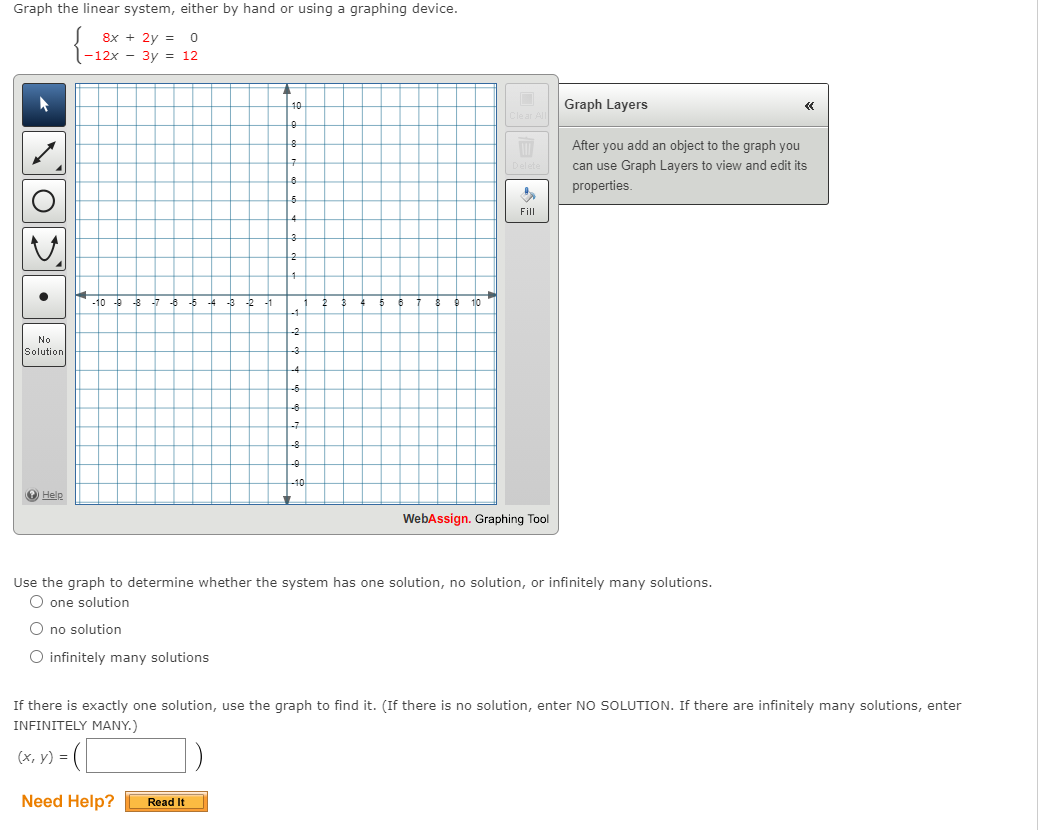 Solved The Following Is A System Of Two Linear Equations In Chegg Com