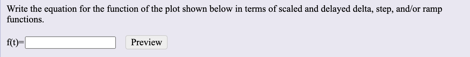 Solved Write the equation for the function of the plot shown | Chegg.com