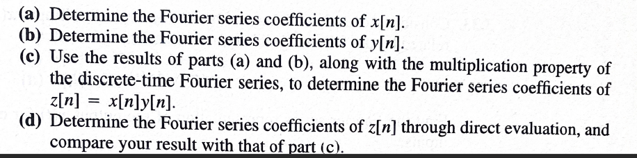 Solved 3.30. Consider the following three discrete-time | Chegg.com
