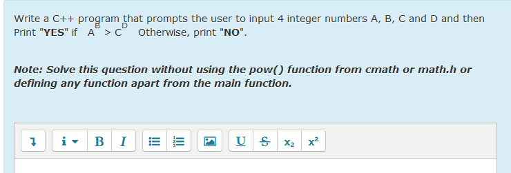 Solved Write a C++ program that prompts the user to input 4 | Chegg.com