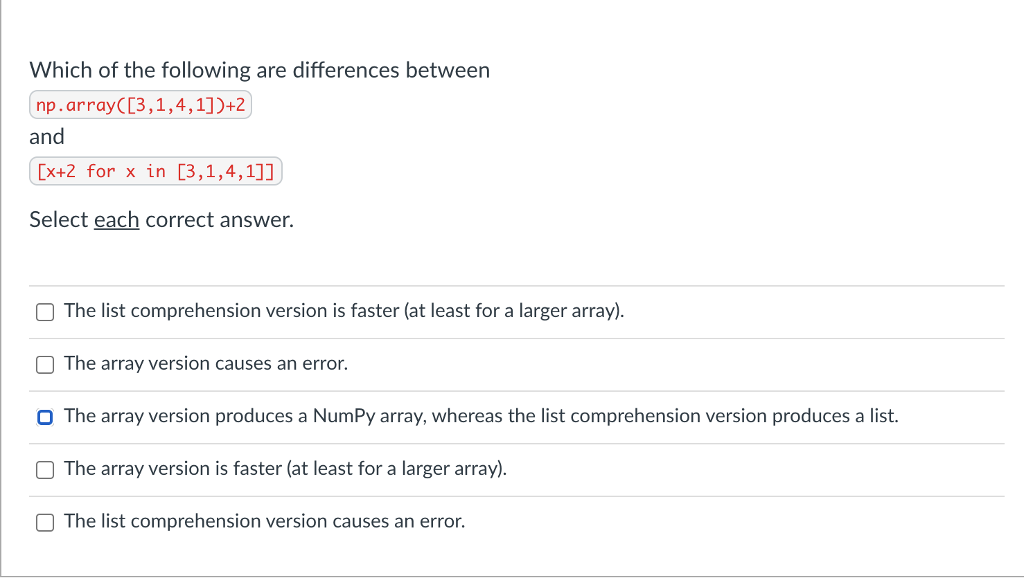 Solved Which of the following are differences between | Chegg.com