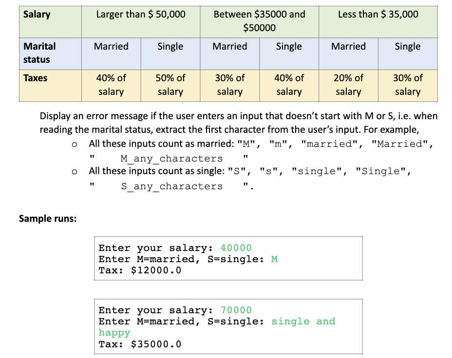 Solved Using Java, write a program that reads the user’s | Chegg.com