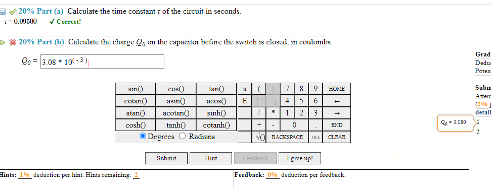 Solved A capacitor of capacitance C = 10 μF has been charged | Chegg.com