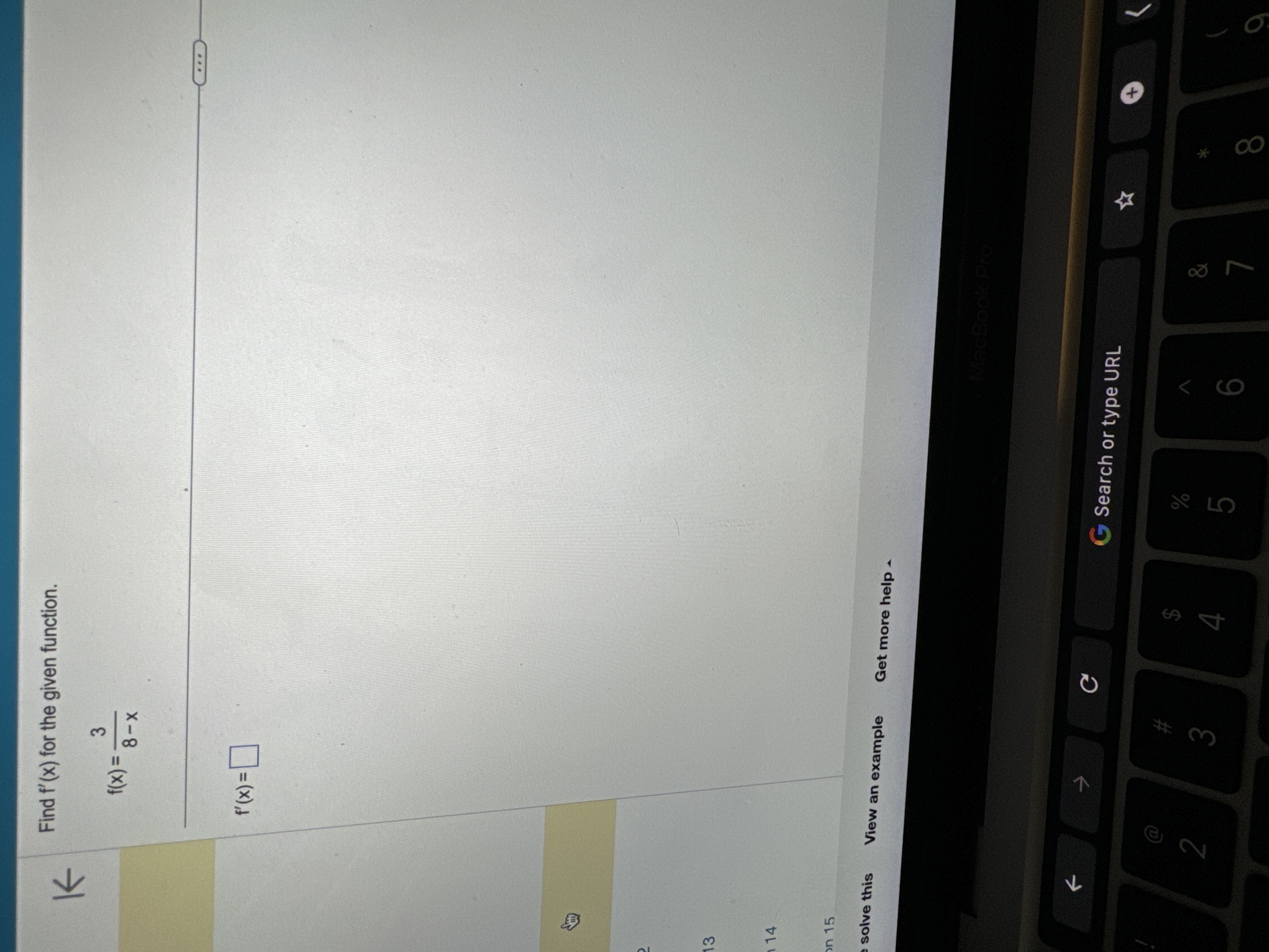 Solved Find f'(x) ﻿for the given function.f(x)=36+x | Chegg.com