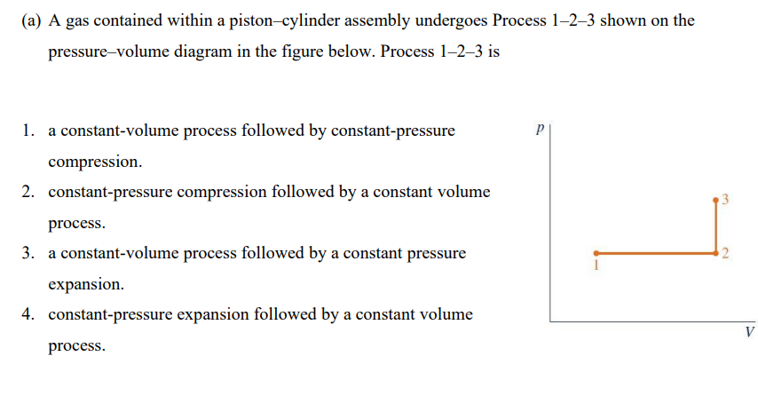 Solved (a) A Gas Contained Within A Piston-cylinder Assembly | Chegg.com