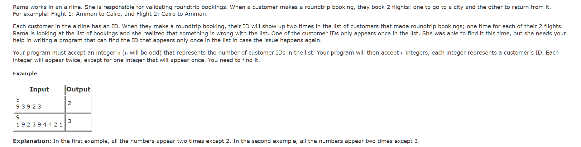 Solved For example: Flight 1: Amman to Cairo, and Flight 2: | Chegg.com