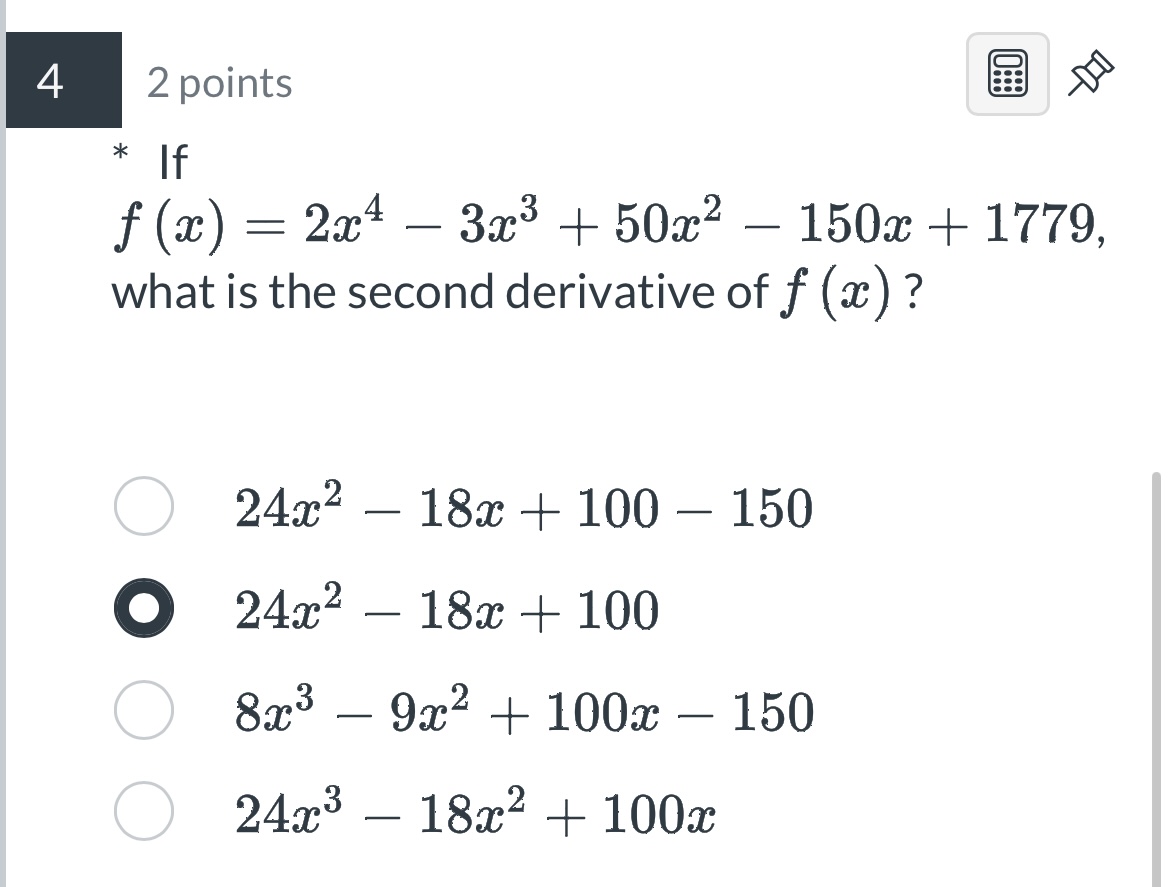 f x )= 3x 2 24x 50