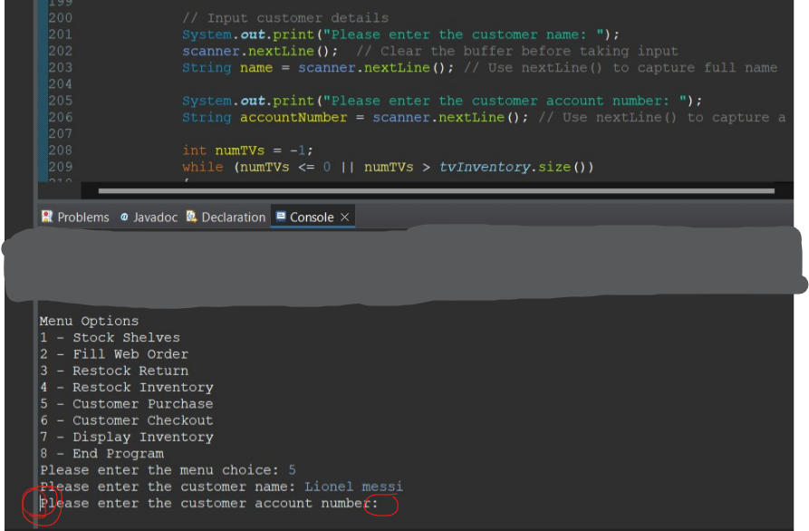 Solved I need help for java code. Fix the blinking cursor. | Chegg.com