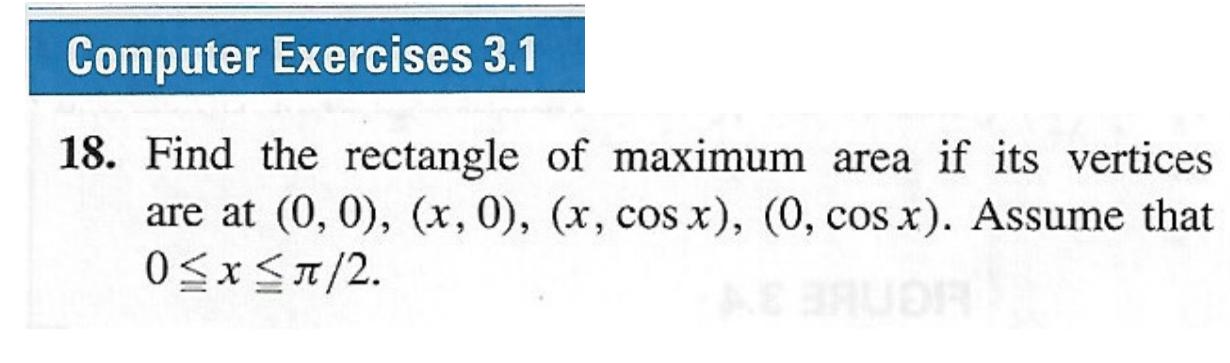 Solved 18. Find the rectangle of maximum area if its | Chegg.com