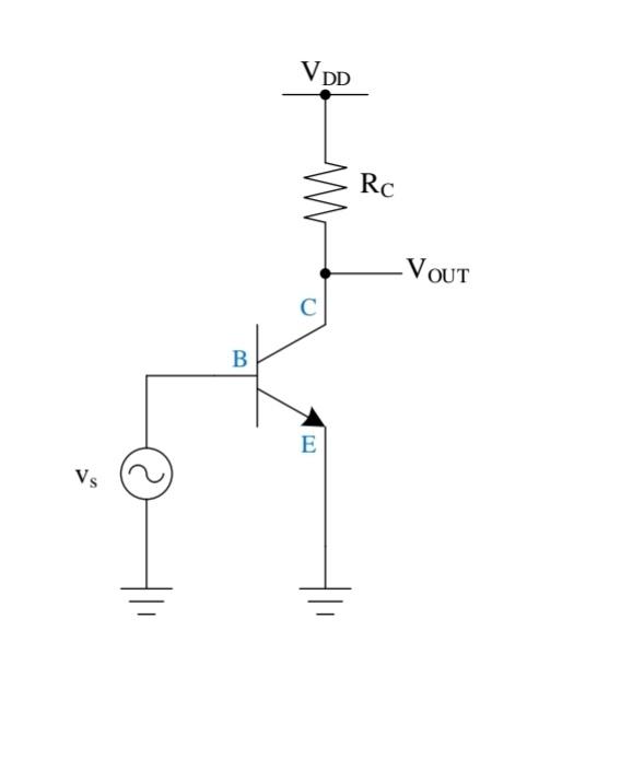 Solved When the collector current is biased to 1 mA, find | Chegg.com