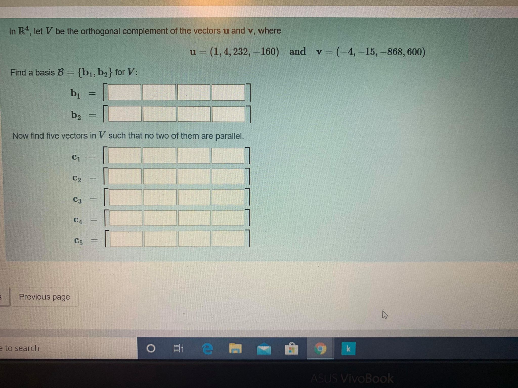 In R Let I Be The Line Spanned And Oriented By V Chegg Com