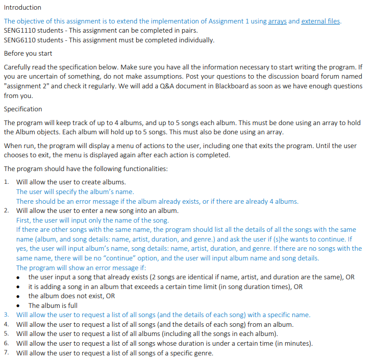 Solved Introduction The objective of this assignment is to | Chegg.com
