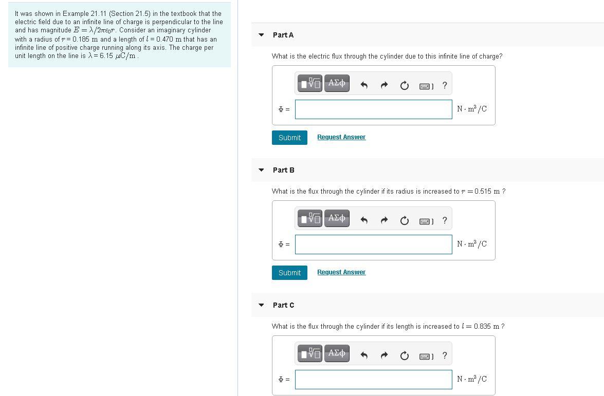 Solved It was shown in Example 21.11 (Section 21.5) in the | Chegg.com