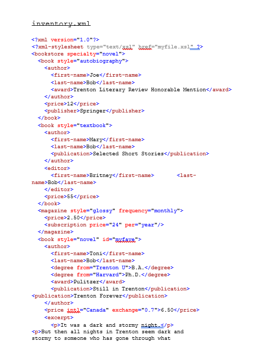 Solved Write the following XPath queries on the | Chegg.com