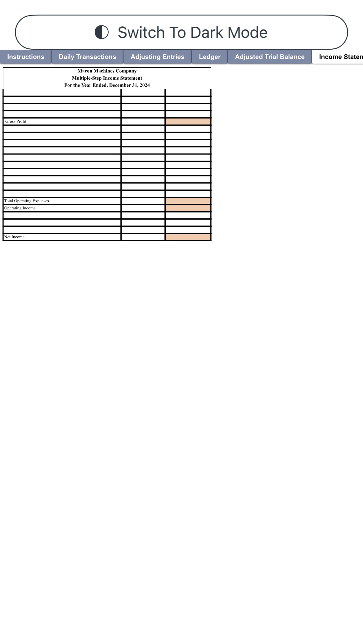 Solved Company Information \& Summary of Significant Account | Chegg.com