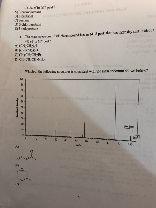 Solved NAME: 1. Which compound would show a larger than | Chegg.com