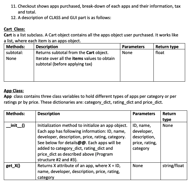 Solved Program Structure: 1. Program starts by reading from | Chegg.com