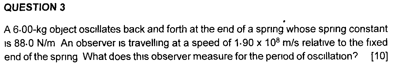 solved-question-3-a-6-00-kg-object-oscillates-back-and-forth-chegg