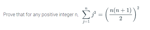 Solved n Prove that for any positive integer n, - ( un ) | Chegg.com