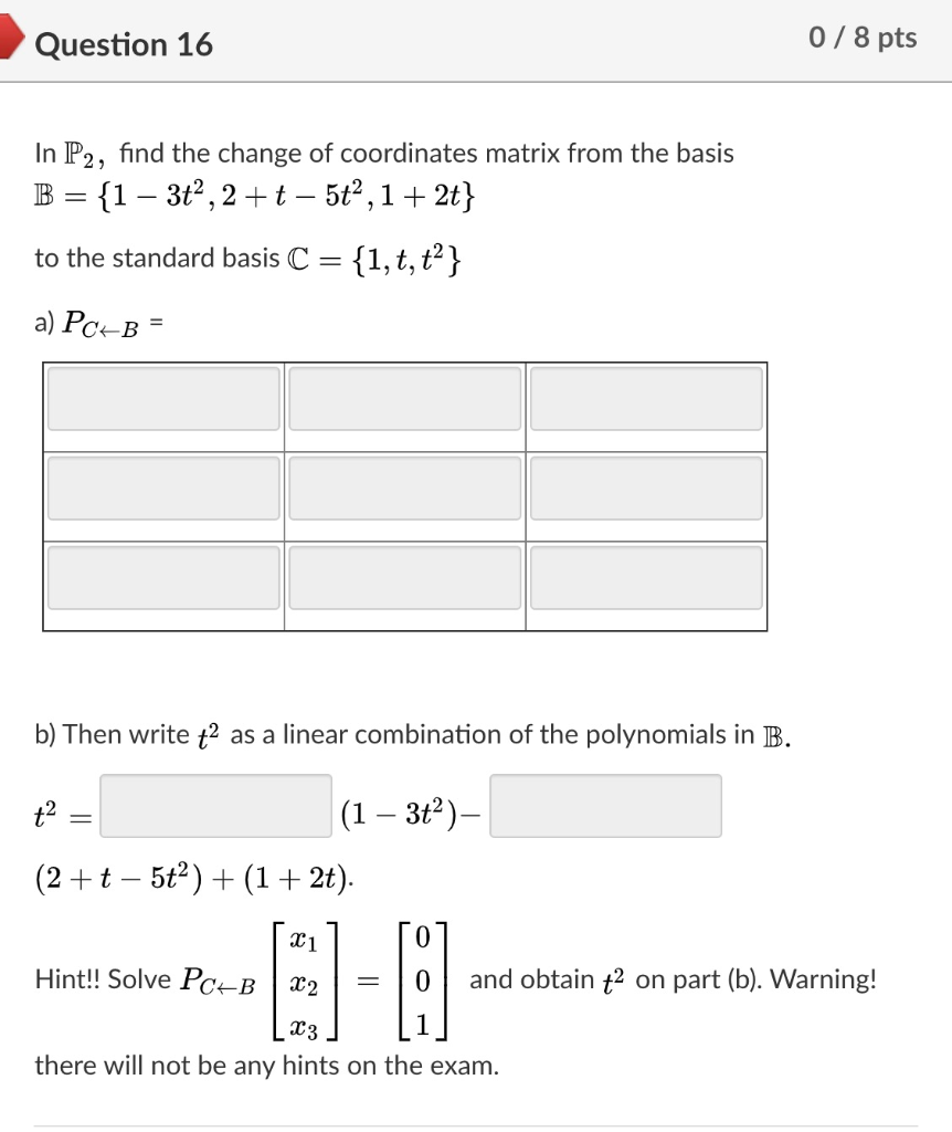 solved refer to the figure below. a change from point... Solved Question 16 0 / 8 pts In P2, find the change of | Chegg.com