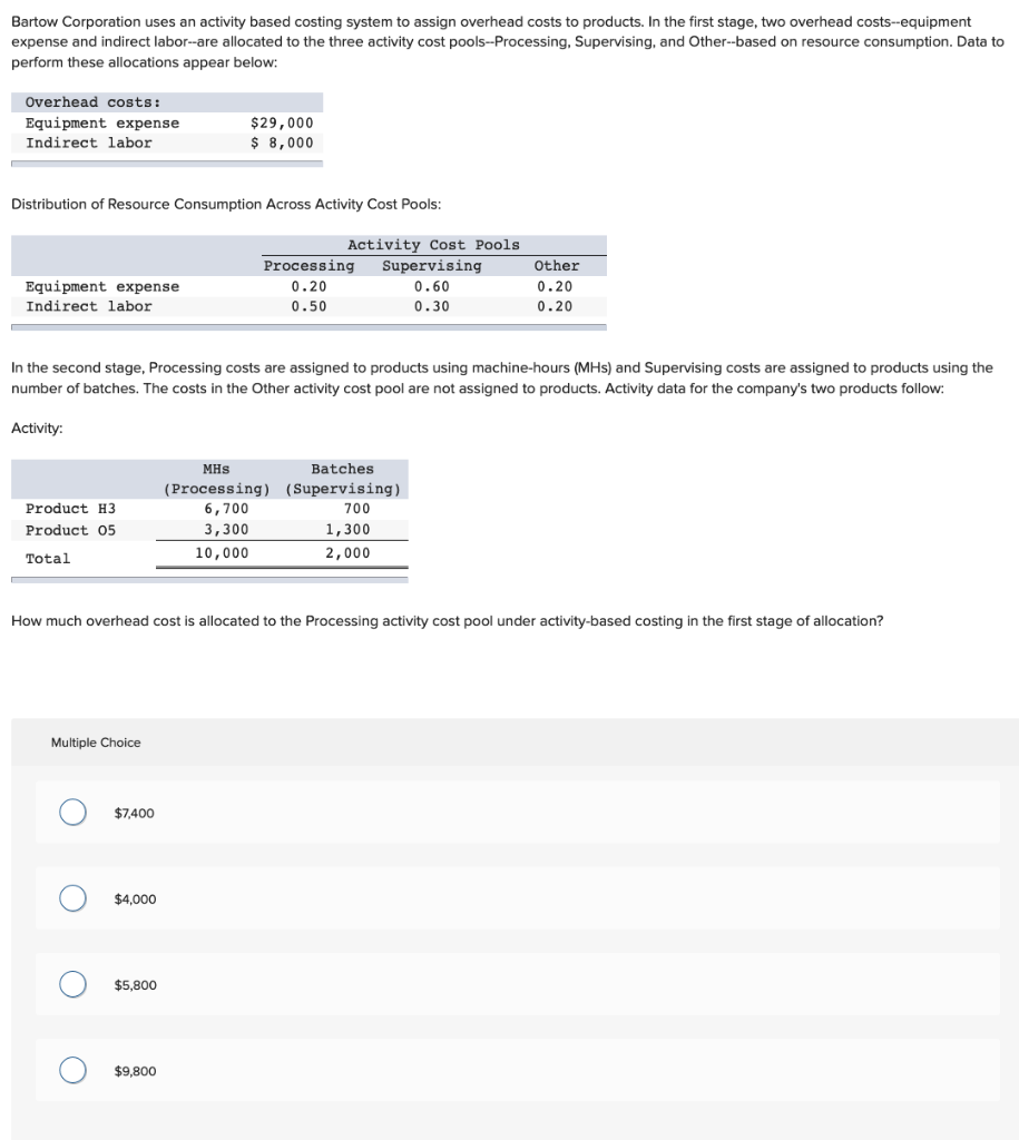 Solved Hails Corporation manufactures two products: Product | Chegg.com