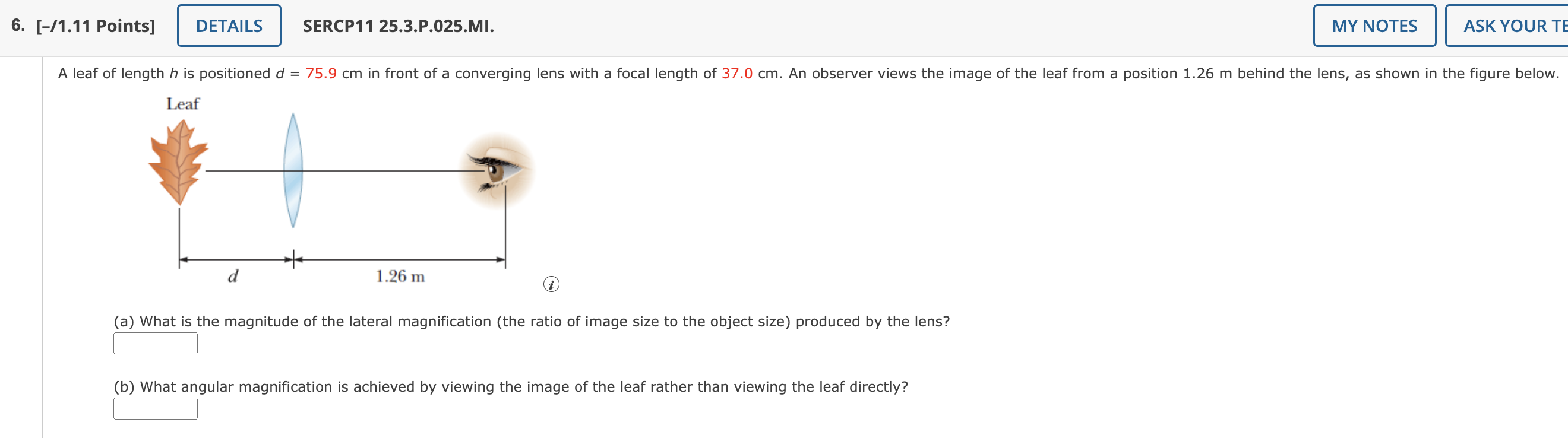 Solved (a) What is the magnitude of the lateral
