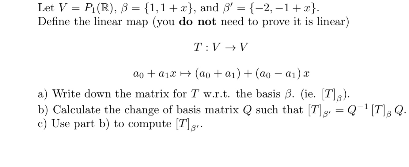 Solved Let V P1 R B 1 1 X And Ss 2 1 X Chegg Com