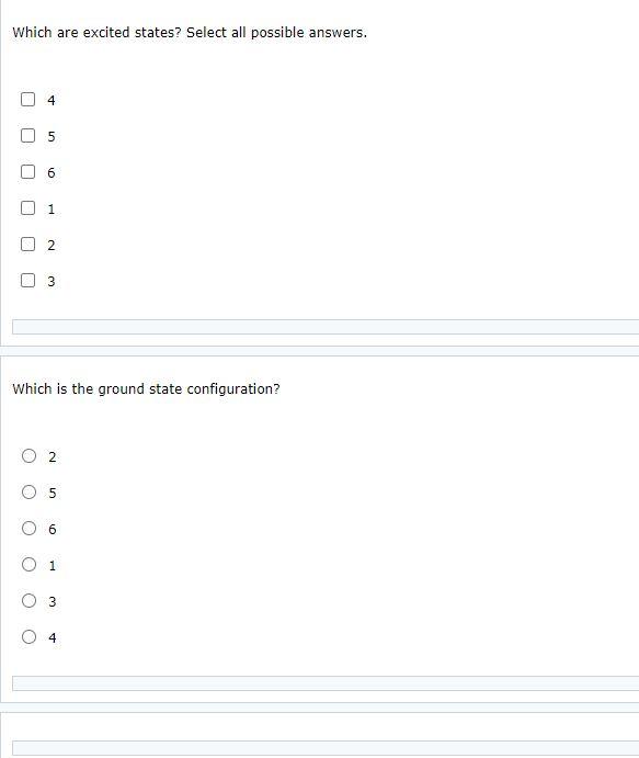 Solved Electronic Configurations Assessment Question 05 The | Chegg.com