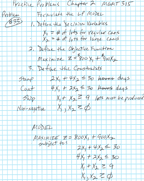 福袋 売れ残り the Define 1. MODEL LP the Formulate Solved Secision Chegg.com | その他