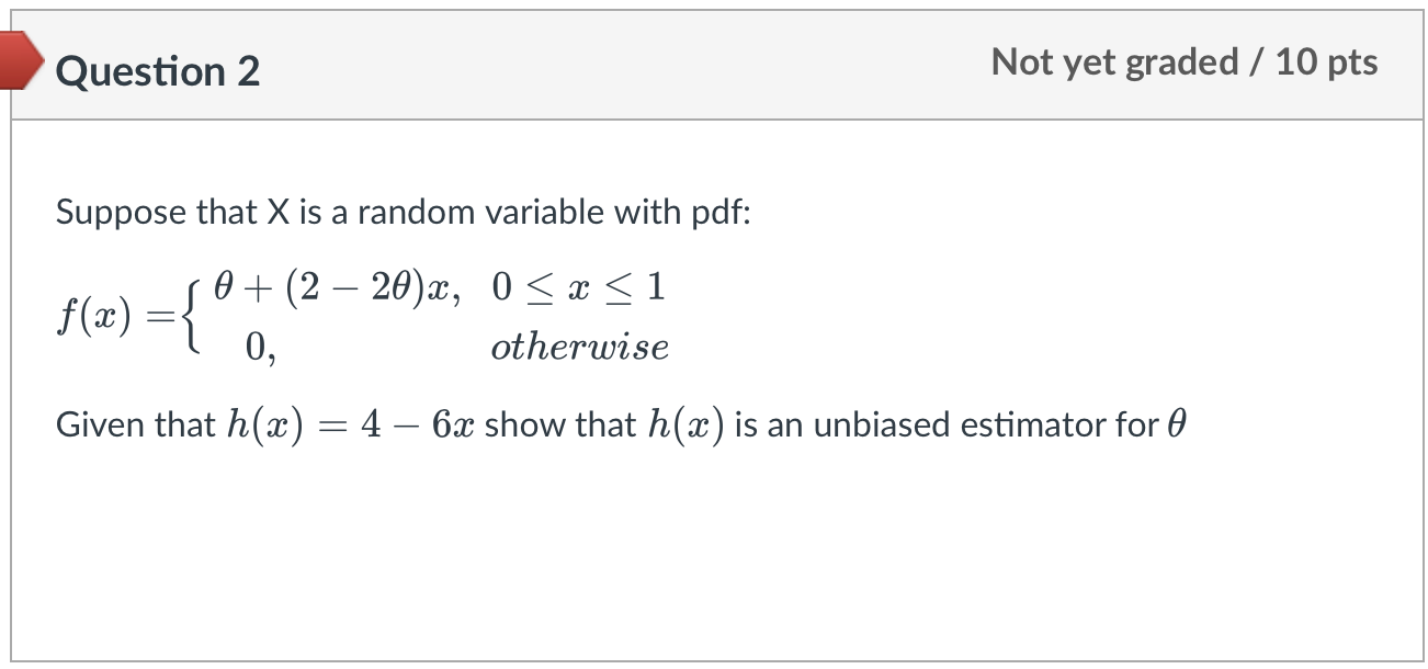 Solved Suppose that X is a random variable with pdf: | Chegg.com