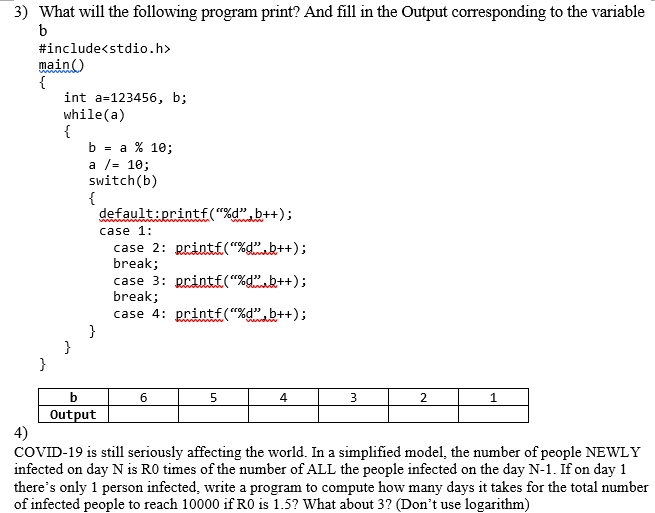 Solved 1) Multiple-choice questions a) In the statement | Chegg.com