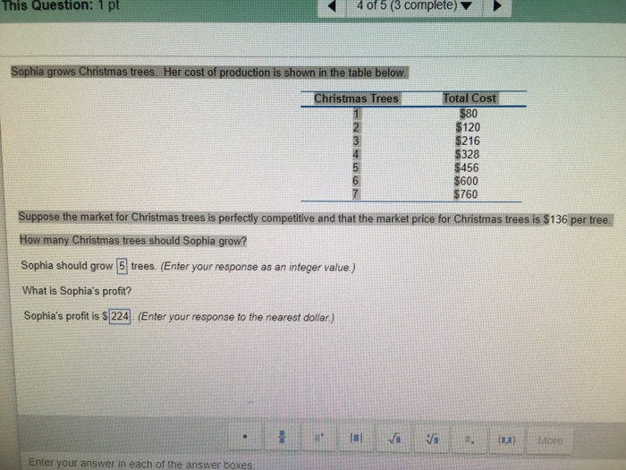 Solved This Question 1 pt 4 of 5 3 Christmas