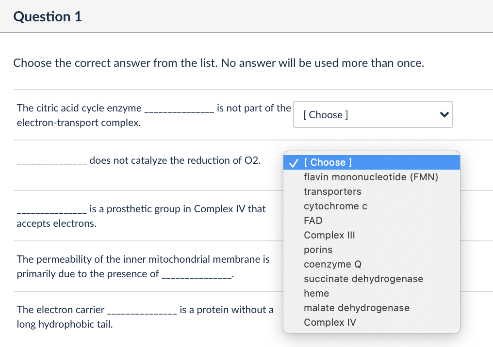 Solved Choose the correct answer from the list. No answer | Chegg.com